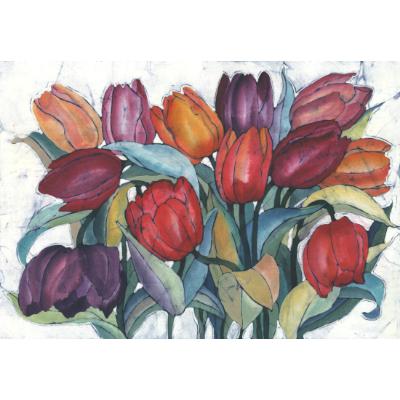No.046 Tulips Greeting Card
